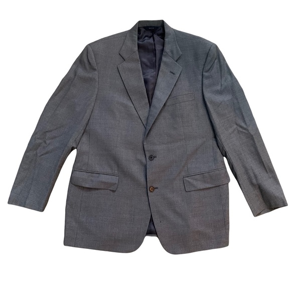 Brooks Brothers Other - Brooks Brothers Loro Piana Super 110 100% Wool Gray Two Button Suit Size 43R